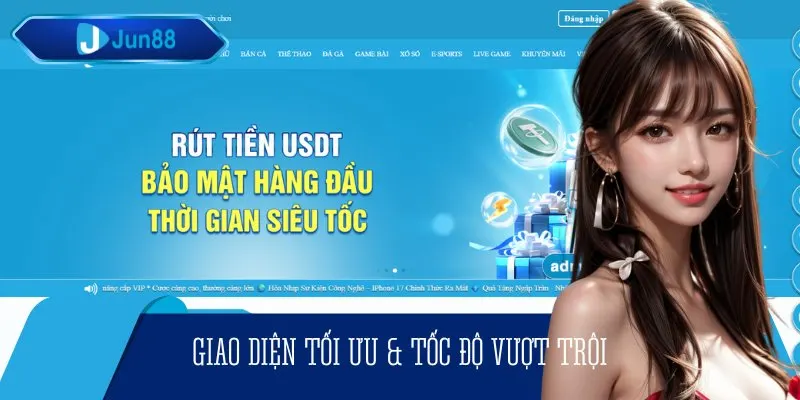 Giao diện UX/UI tại đây luôn được hàng triệu cược thủ đánh giá cao