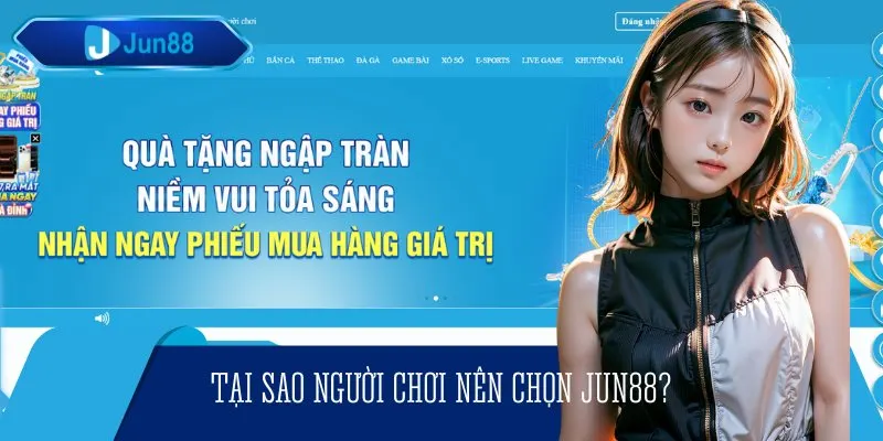 Có vô vàn lý do cho thấy JUN88 là nhà cái uy tín, đáng để thử